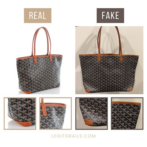 goyard how to tell fake